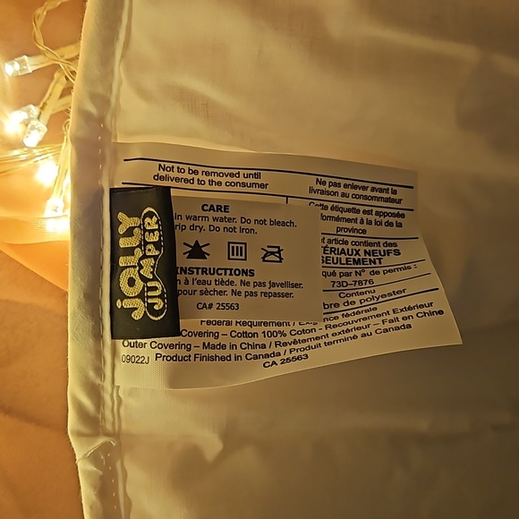 NWOT Jolly Jumper Bassinet Mattress Pad - Picture 3 of 10